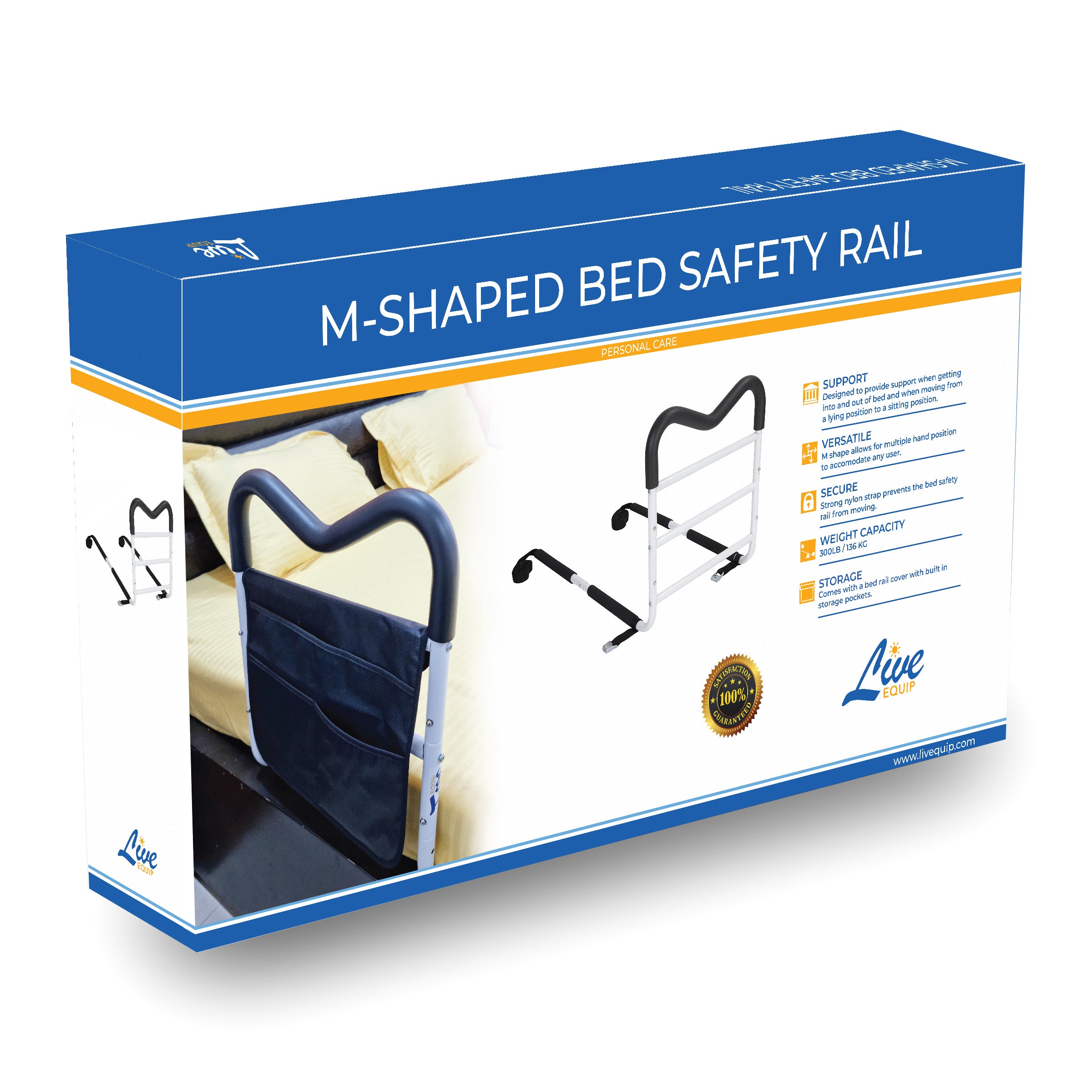 M-Shaped Bed Safety Rail